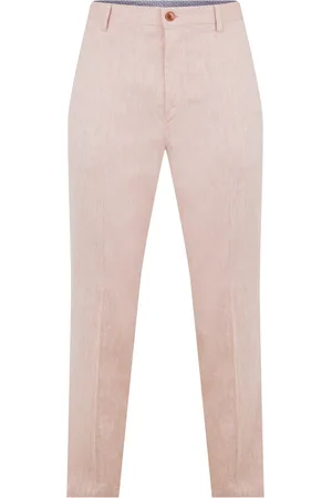 HUGO BOSS Mens Stanino Trousers - Linen - Size 36W/32L