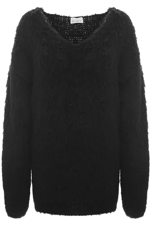 Raey Womens (Grs) Responsible Soft Fluffy V Neck Jumper in - Size 2XS