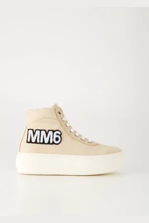 Maison Margiela Boys Unisex Kids MM6 Logo Zip Up Laced Off in - Size UK 11 Kids