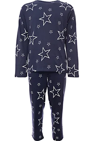 Threadbare Mens Skye Loungewear Set in Navy - - Size X-Large