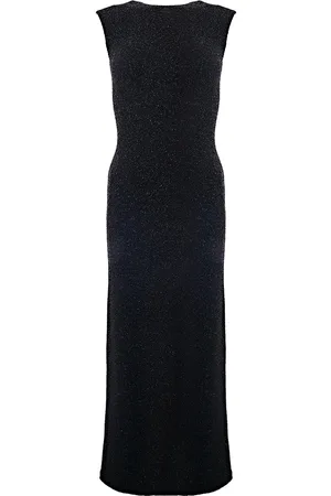 Raey Womens Lurex Maxi Dress - Main in - Size 6 UK