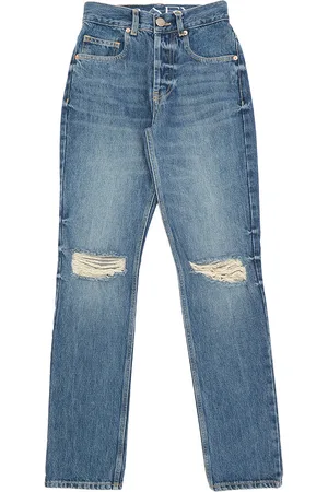 Raey Womens Beyond Organic Blend Ripped Knee Vintage Jean in - Size 24 (Waist)