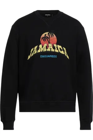 Dsquared2 Mens Jamaica Design Sweatshirt Cotton - Size Medium