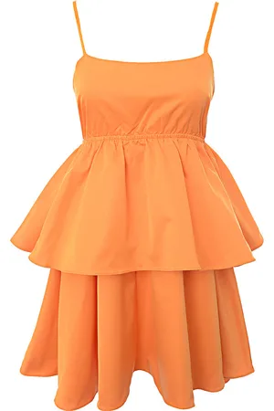 Collective The Label WoMens Bow Back Tiered Mini Dress - - Size 6 UK