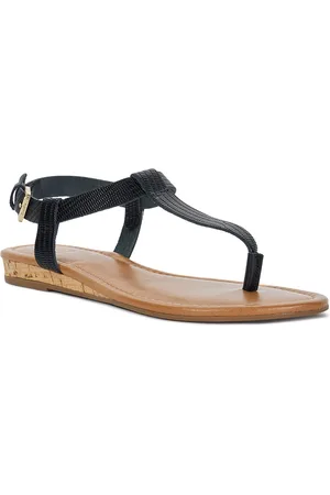 Dune Womens Ladies Lari - Cork Wedge Sandals - Leather - Size UK 7