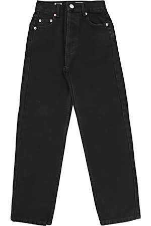 Raey Womens At: Organic Crop Straight Leg Jean in - Size 22 (Waist)