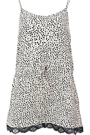 Ivory Rose Womens Fuller Bust Playsuit with Support in Animal Print - - Size UK 8-10 (Womens)
