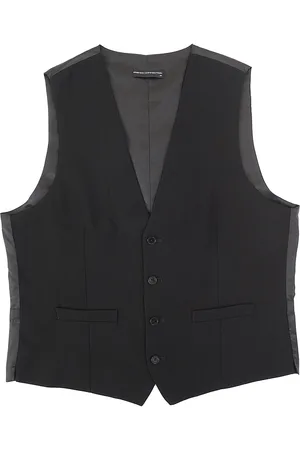 French Connection Mens Wedding Blue Waistcoat - - Size 40R