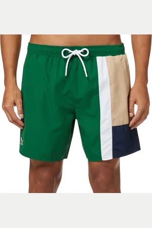Lacoste Mens Shorts MH2451 Swimwear Summer Quick Dry Half Pants - - Size Medium