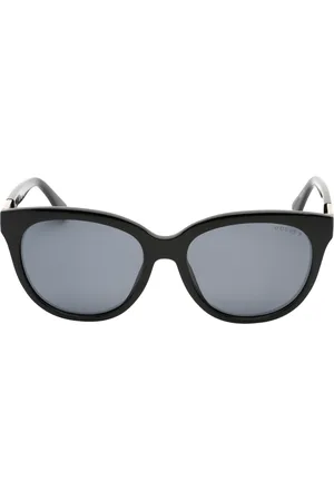 Guess Womens Smoke Polarized Lens Shiny Sunglasses - One Size