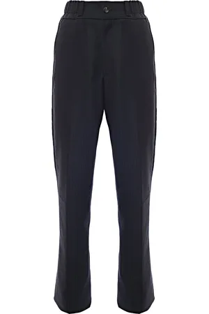 Lanvin Mens Wool Mohair Elasticated Belt Suit Trousers in - Size 46 (Waist)