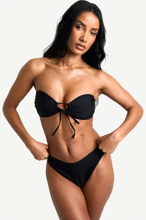 Boohoo Womens Swimwear Essentials V Front Tummy Control Brief - - Size 10 UK
