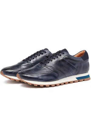 Oliver Sweeney Orjais Mens Hand Washed Calf Leather Trainers - - Size UK 11