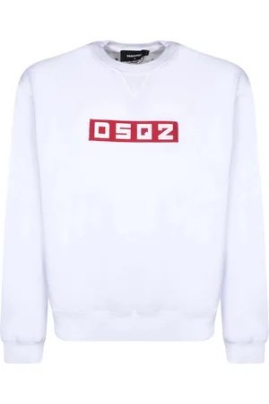 Dsquared2 Mens Small Block Logo Sweatshirt Cotton - Size X-Large