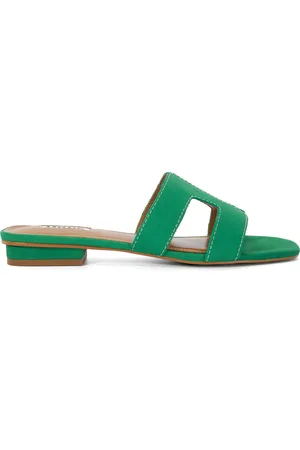 Dune Womens Ladies Loupe - Smart Slider Sandals - Leather - Size UK 3