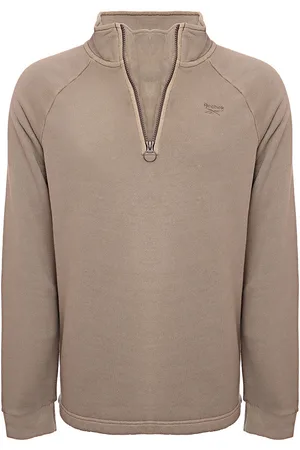 Reebok Classics Mens half zip sweatshirt in - Size Medium