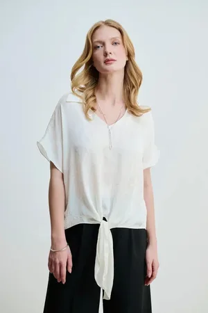 Gusto Womens Satin Blouse - - Size UK 20-22 (Womens)