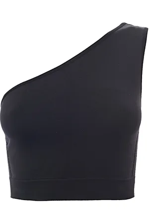 Rick Owens Womens Active Knit Athena One Shoulder Bra in - Size Medium