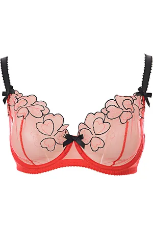 Agent Provocateur Womens Maysie Sheer Demi Bra in - Size 38D