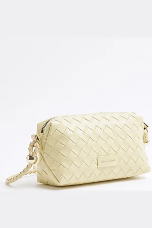 River Island Womens Crossbody Bag Weave Pu - One Size