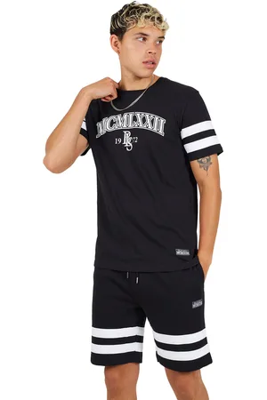 Brave Soul Mens T-Shirt & Short Co-Ord Set - Size X-Large
