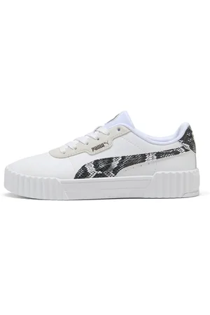 PUMA Womens Carina 3.0 Snake Chic Sneakers - - Size UK 7.5