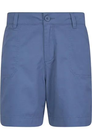 Mountain Warehouse Womens/Ladies Bayside Shorts (Petrol) - Cotton - Size 18 UK