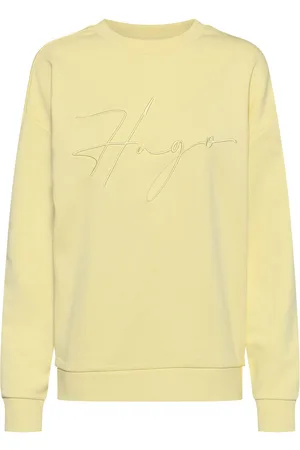 HUGO BOSS Womens Dakimara_3 Sweatshirt in Cotton - Size 14 UK