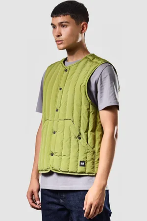 Weekend Offender Mens Fitzpatrick Liner Gilet in Nylon - Size X-Large