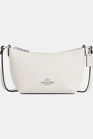 Coach Womens Zip Top Crossbody in Crossgrain Leather - - One Size