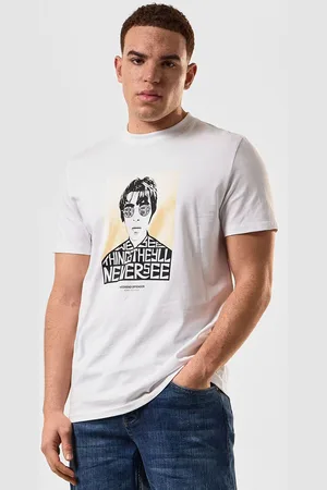 Weekend Offender Mens Forever Graphic T-Shirt in Cotton - Size 3XL
