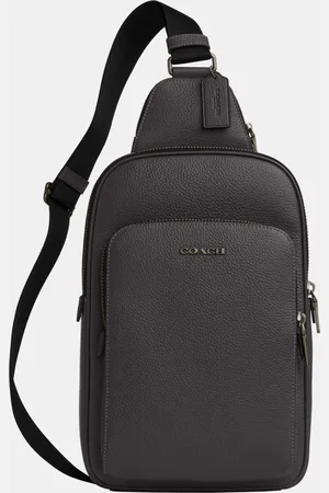 Coach Mens Ethan Pack in Pebbled Leather Bag - - One Size