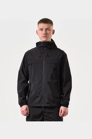 Weekend Offender Mens Talamanca Technical Windbreaker Jacket in Nylon - Size 2XL