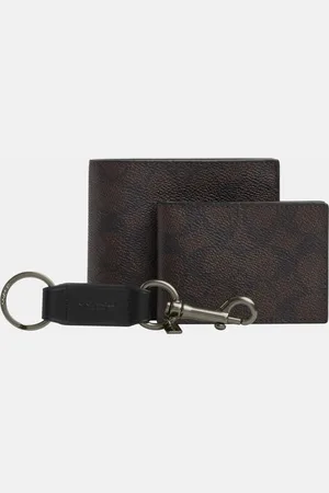 Coach Mens 3 in 1 Wallet Gift Box in Signature - - One Size