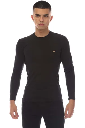 Emporio Armani Mens Long Sleeve T-Shirt in - Size X-Large