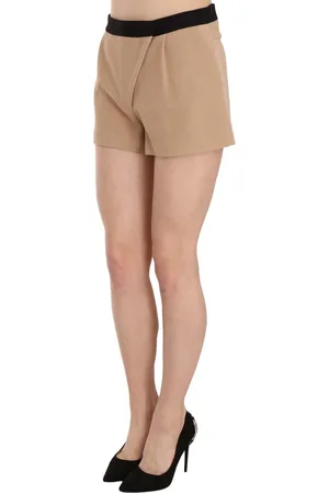 Costume National WoMens Shorts Cotton Mid Waist Mini Short Viscose - Size EU 42 (Womens)