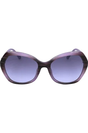 Swarovski Womens SK0165 Acetate Geometric Sunglasses for Women - - One Size