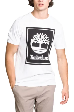 Timberland Mens Printed T Shirts Short Sleeve Casual Cotton Top Quick Dry Tee - - Size 2XL