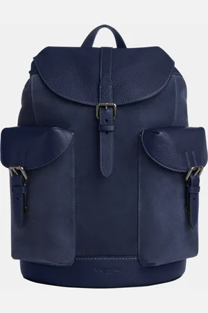 Coach Mens Warner Backpack in Suede - - One Size