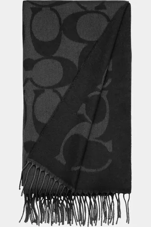 Coach Mens Signature C Oversized Logo Muffler - - One Size