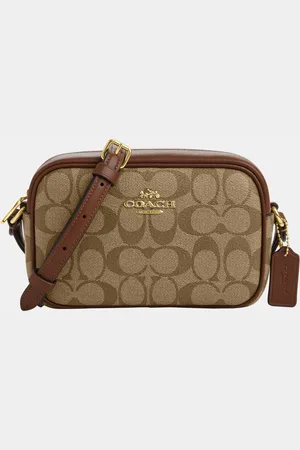 Coach Womens Signature PVC Mini Jamie Camera Bag - - One Size