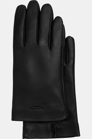 Coach Embossed Womens Leather Tech Glove - - Size Small