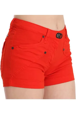 Plein Sud WoMens Mid Waist Cotton Denim Mini - Size EU 36 (Womens)