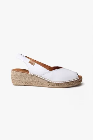 Toni Pons Womens BERNIA Ladies Leather Slingback Espadrilles - Size UK 4