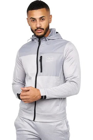 Crosshatch Mens Catmoore Full Zip Track Top - Size Large