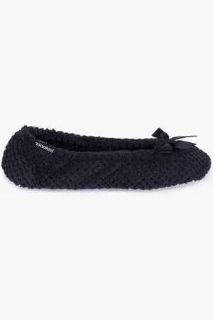 Totes Isotoner POPCORN BALLETS Womens Slippers - Size 3-4 (UK Shoe)