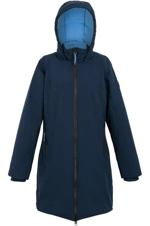 Regatta Womens/Ladies Yewbank IV Waterproof Jacket (Navy/Coronet Blue) - Size 14 UK