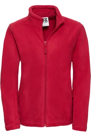 Russell Athletic Womens/Ladies Full Zip Outdoor Fleece Jacket (Classic ) - Size Large