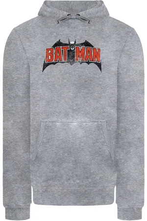DC Comics Originals Vintage Batman Logo Mens Hoodie Cotton - Size Medium