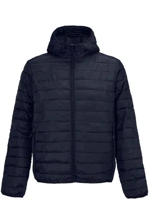 Sols Mens Stream Hooded Padded Jacket (French ) - Size 3XL